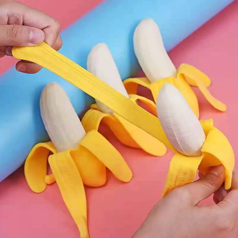 Banana Squishy Stress Ball Fidget Toy