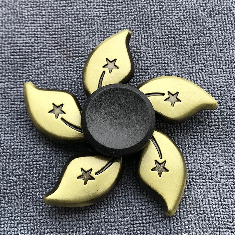 Metal Alloy Fidget Spinner | R188 Silent Bearing Hand Spinner for Stress Relief