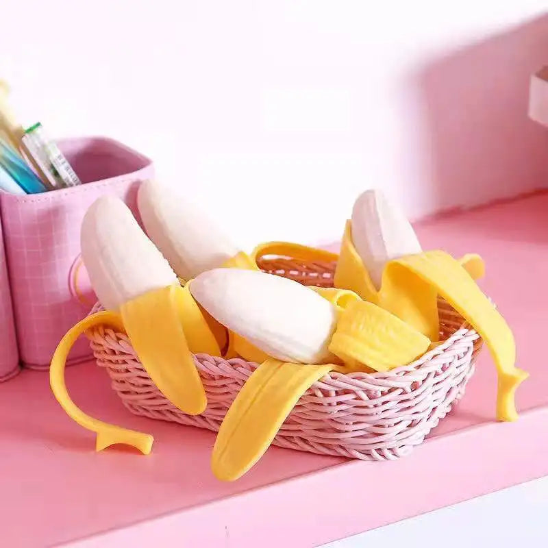 Banana Squishy Stress Ball Fidget Toy