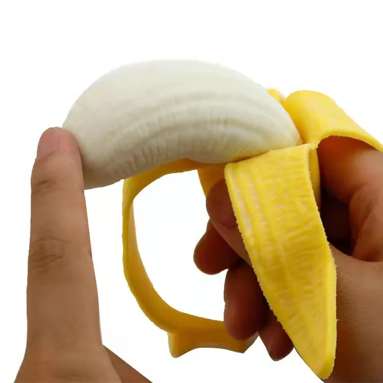 Banana Squishy Stress Ball Fidget Toy