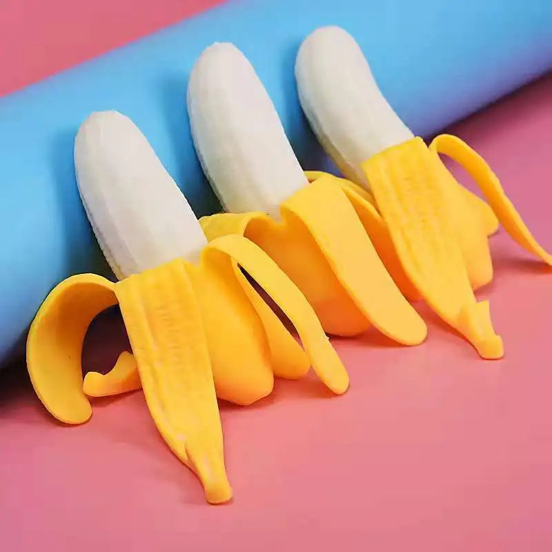 Banana Squishy Stress Ball Fidget Toy