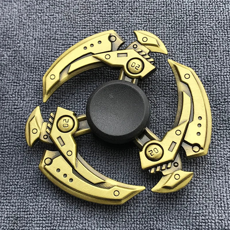 Metal Alloy Fidget Spinner | R188 Silent Bearing Hand Spinner for Stress Relief