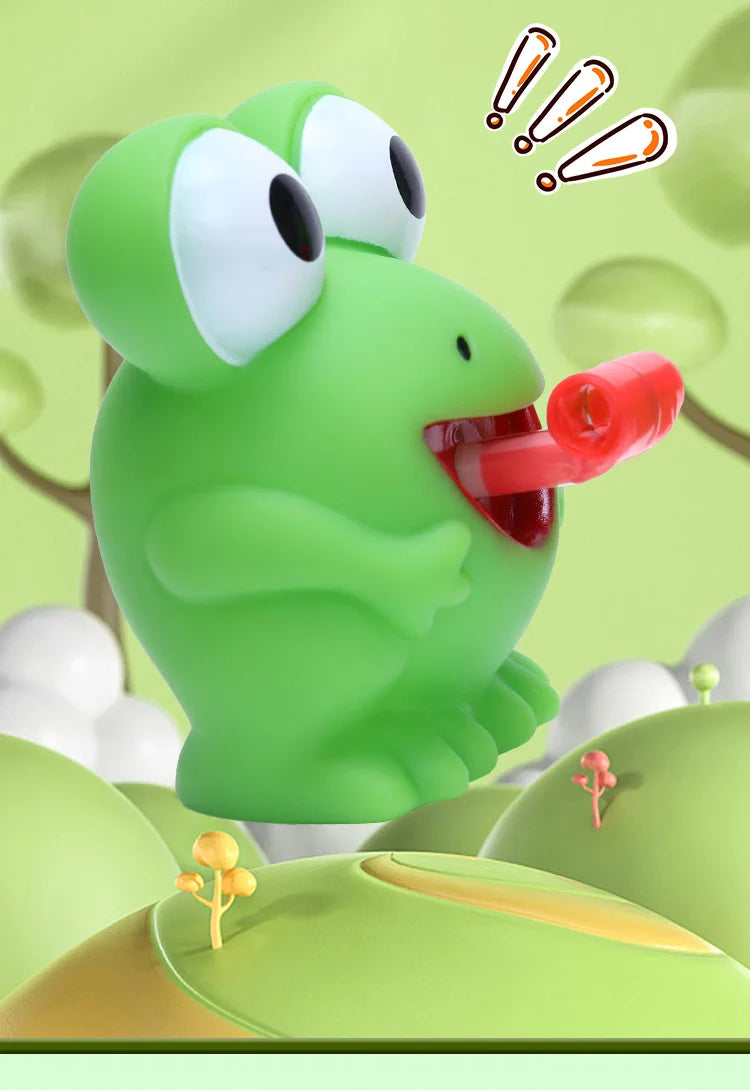 Squeeze Tongue-Out Fidget Toy – Frog & Dinosaur Stress Relief Pinch Toy