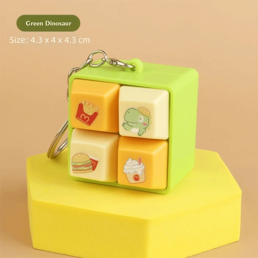 Capybara Keyboard Keycap Fidget Keychain | Light & Sound Stress Relief Toy