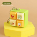 Capybara Keyboard Keycap Fidget Keychain | Light & Sound Stress Relief Toy