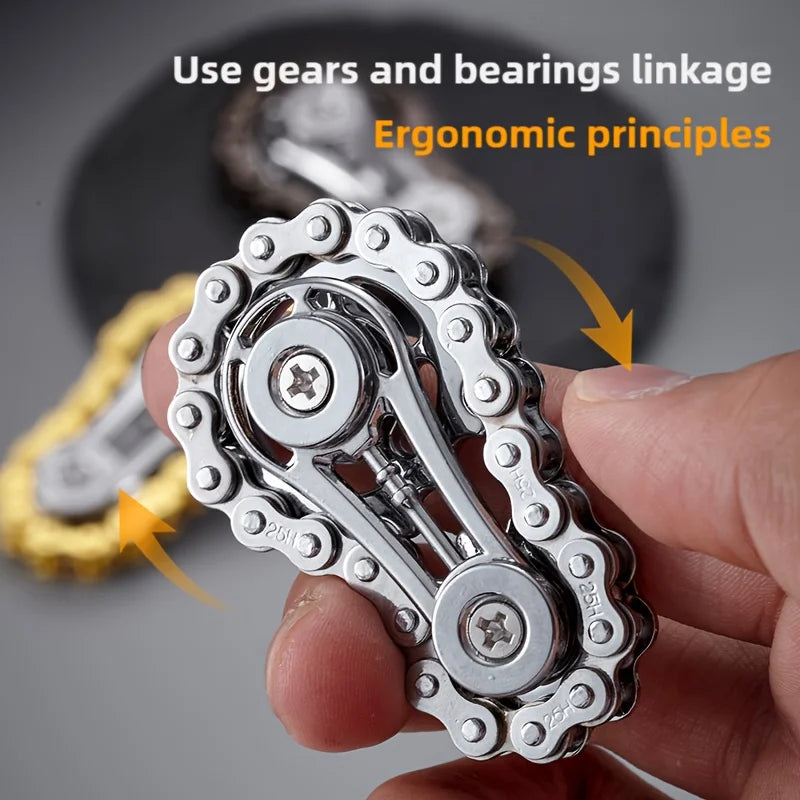 Sprocket Flywheel Fidget Spinner