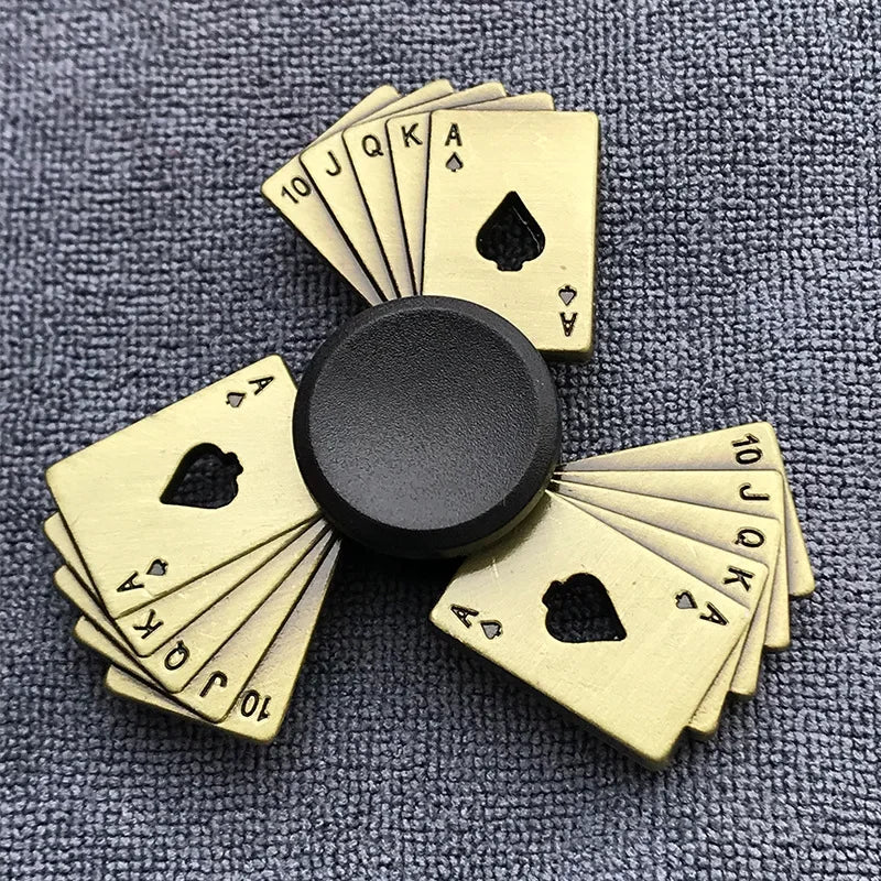 Metal Alloy Fidget Spinner | R188 Silent Bearing Hand Spinner for Stress Relief