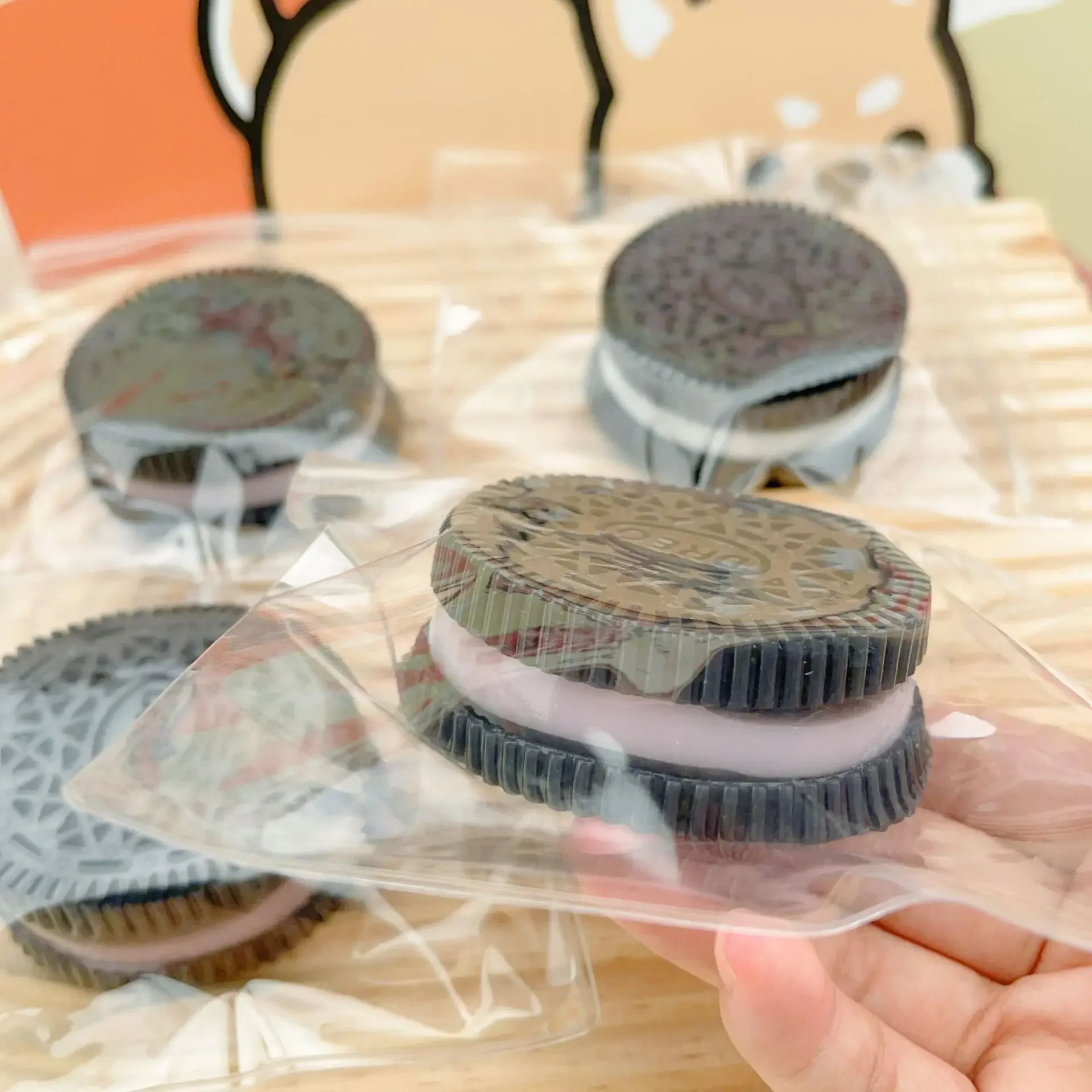 Squishy Silicone Cookie Fidget Toy
