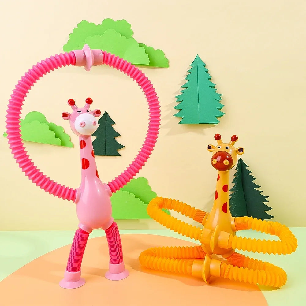 Giraffe Telescoping Tube Sensory Fidget Toy
