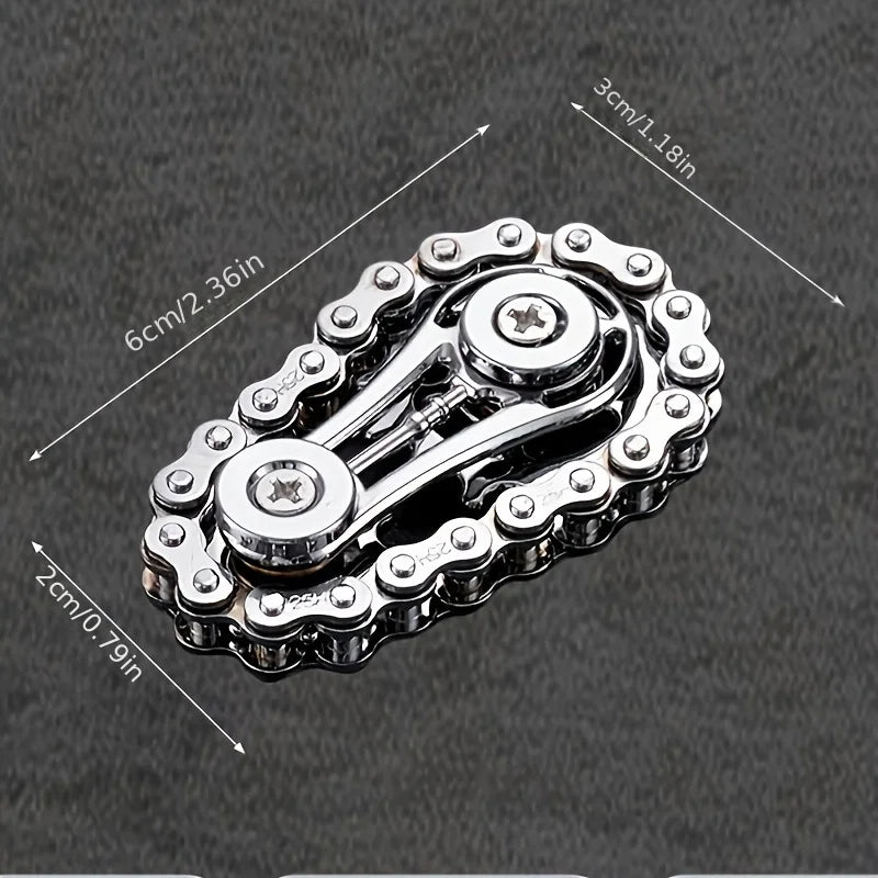 Sprocket Flywheel Fidget Spinner