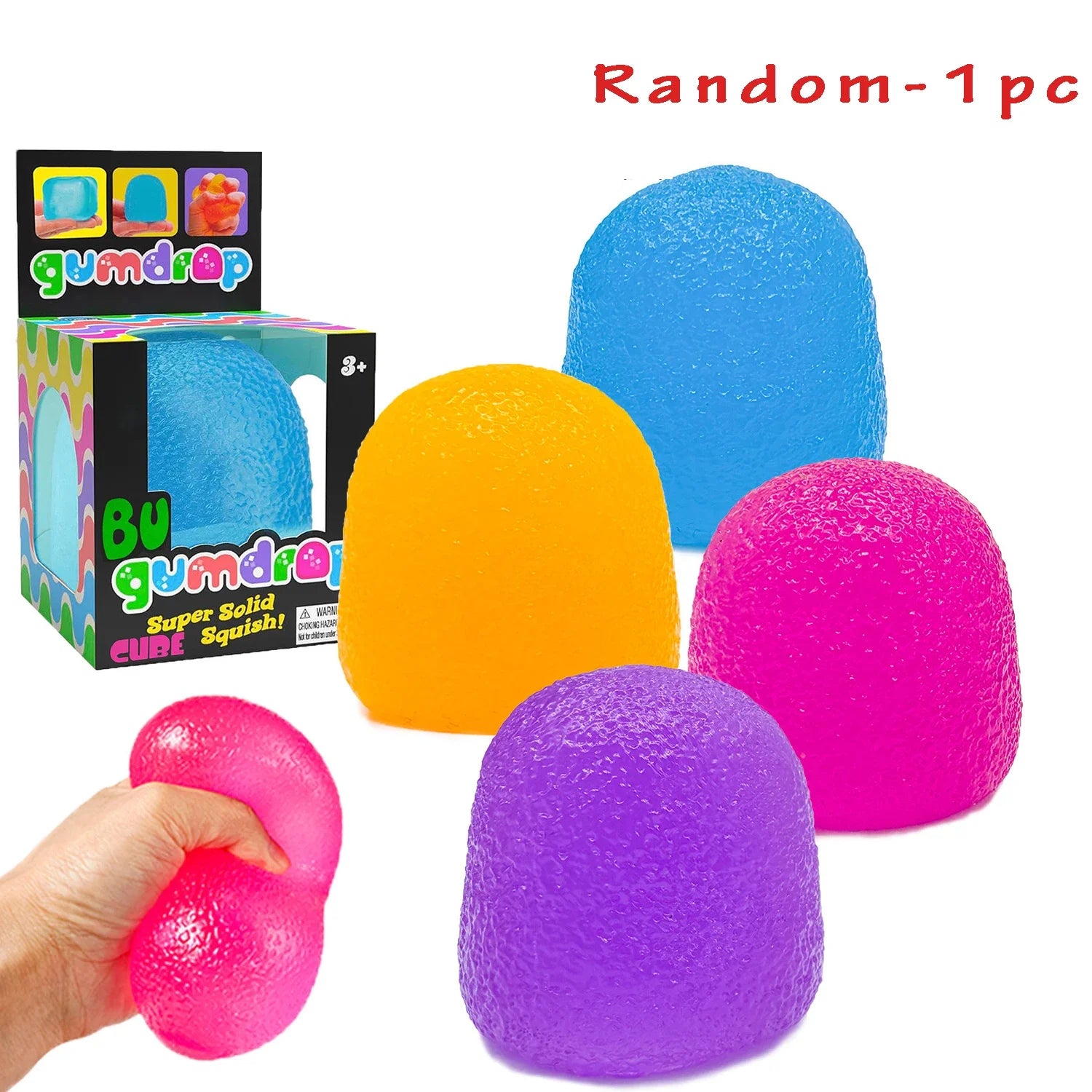 Mini Candy Pinching Stress Relief Toy | Soft Latex Squishy Fidget