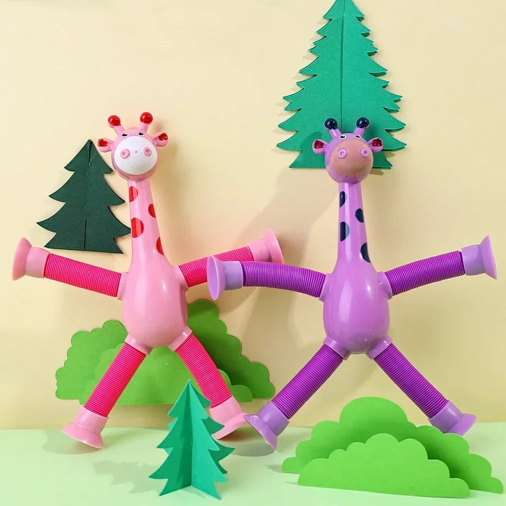 Giraffe Telescoping Tube Sensory Fidget Toy