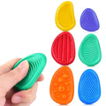 Silicone Sensory Stone Fidget Toys – 6 Pack
