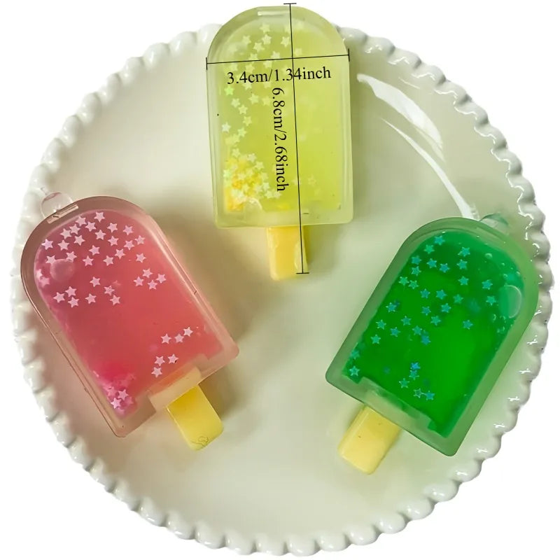 Glitter Popsicle Squishy Fidget Toy