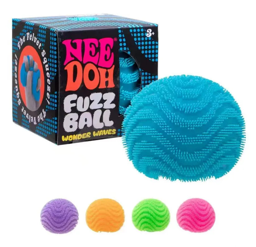 Fuzz Ball Velvet Squishy Fidget Toy