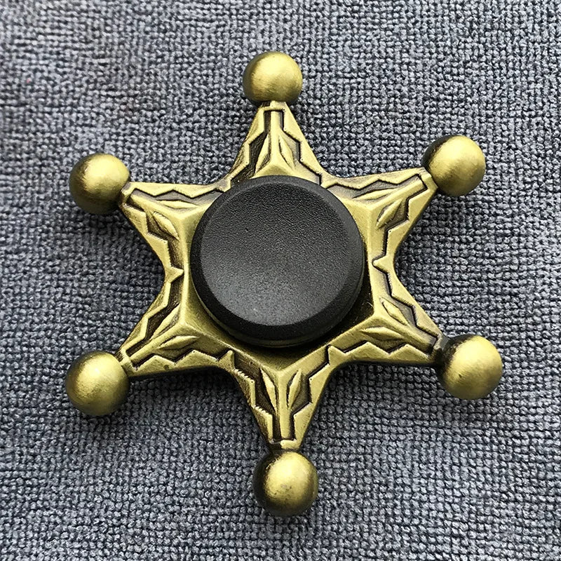 Metal Alloy Fidget Spinner | R188 Silent Bearing Hand Spinner for Stress Relief