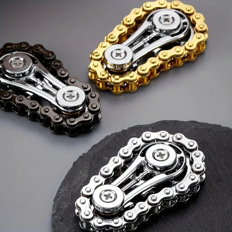 Sprocket Flywheel Fidget Spinner
