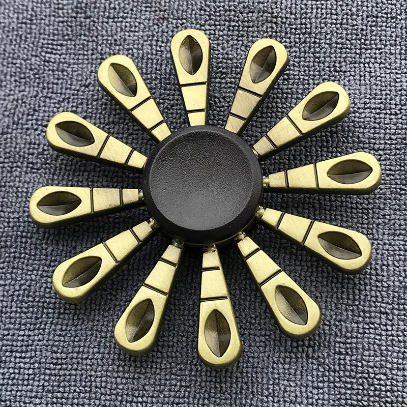 Metal Alloy Fidget Spinner | R188 Silent Bearing Hand Spinner for Stress Relief