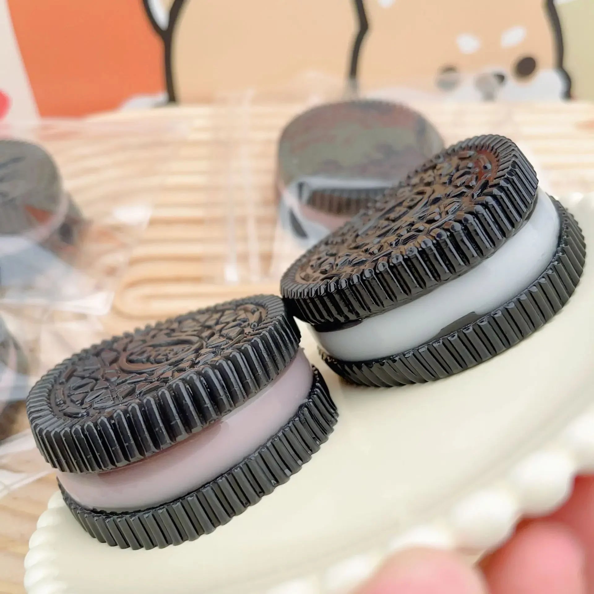 Squishy Silicone Cookie Fidget Toy