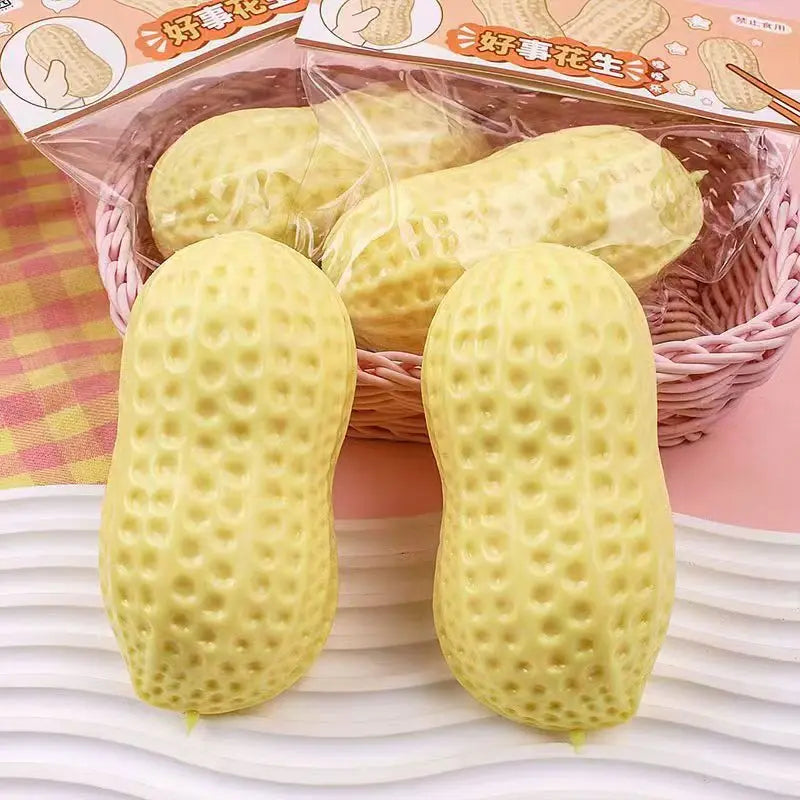Peanut Squishy Stress Relief Fidget Toy