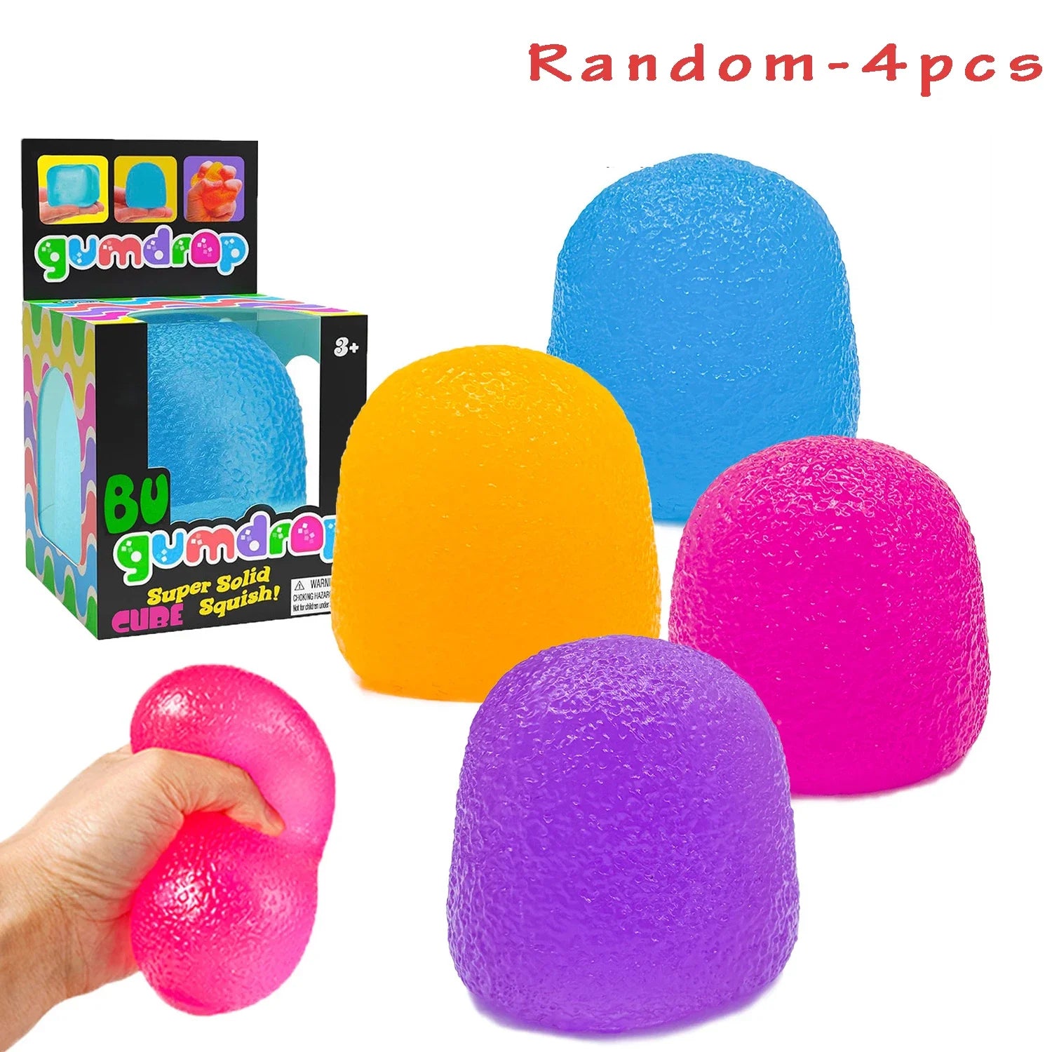 Mini Candy Pinching Stress Relief Toy | Soft Latex Squishy Fidget