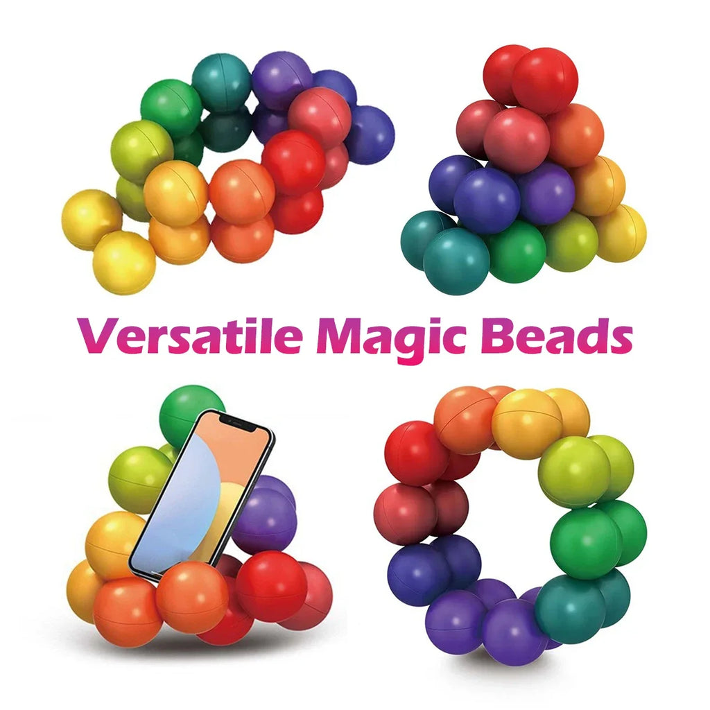 3D Rotating Sensory Fidget Balls – 20-Pack Stress Relief & Learning Toy