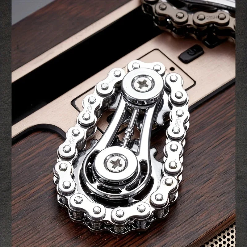 Sprocket Flywheel Fidget Spinner