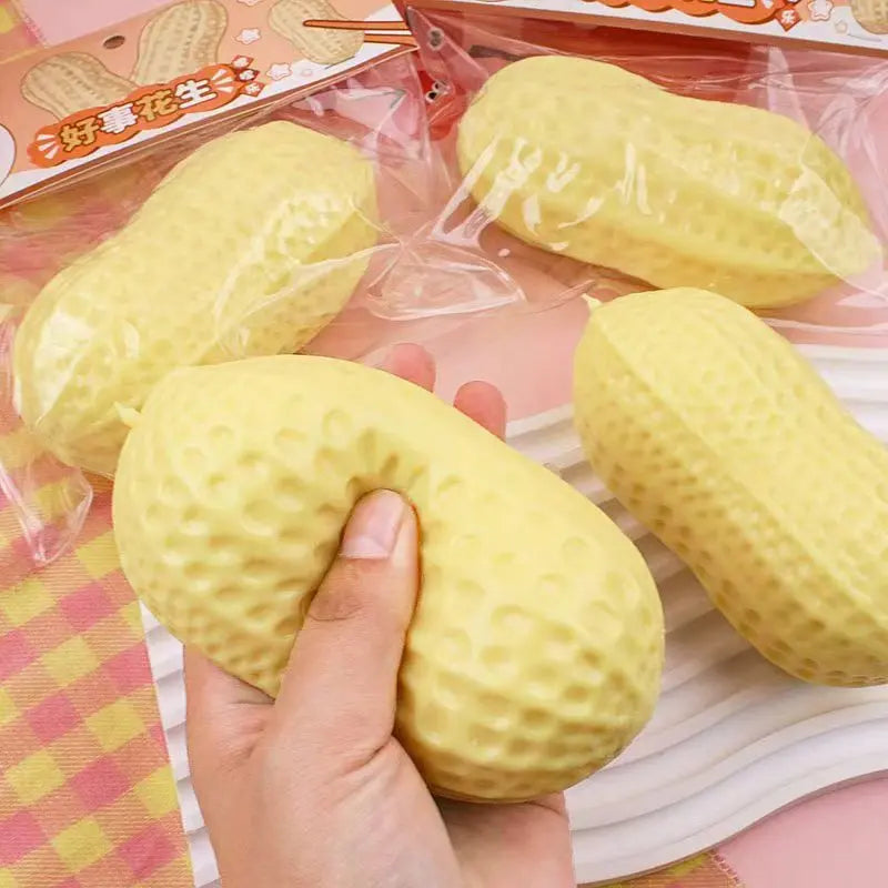 Peanut Squishy Stress Relief Fidget Toy