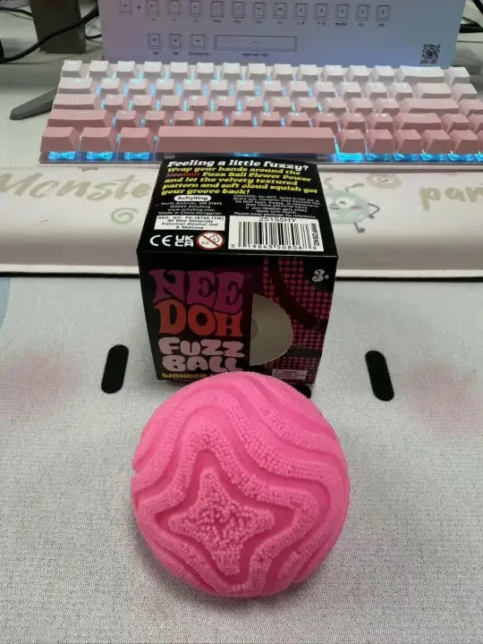 Fuzz Ball Velvet Squishy Fidget Toy