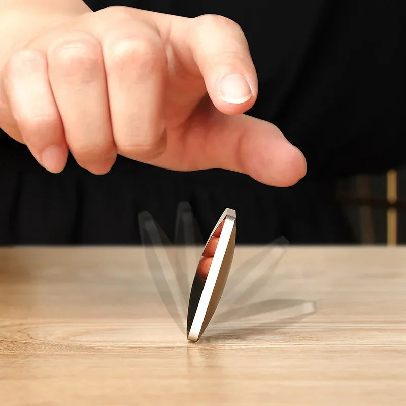 Flipo Flip Fidget Toy – Kinetic Rolling Alloy Desk Toy for Adults & Kids