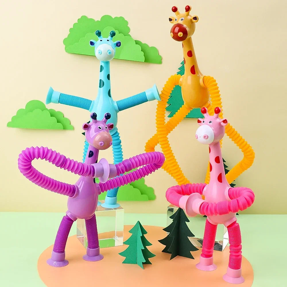 Giraffe Telescoping Tube Sensory Fidget Toy