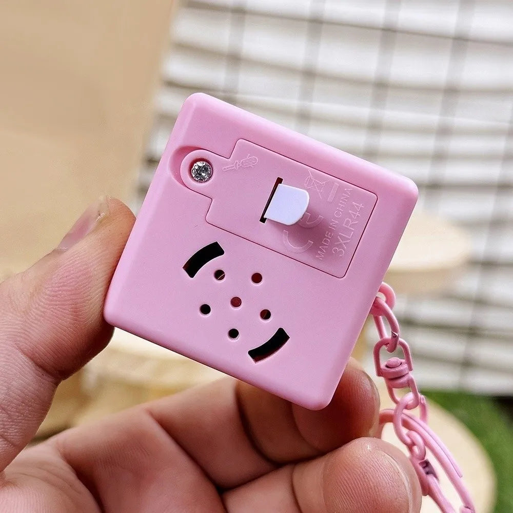 Capybara Keyboard Keycap Fidget Keychain | Light & Sound Stress Relief Toy