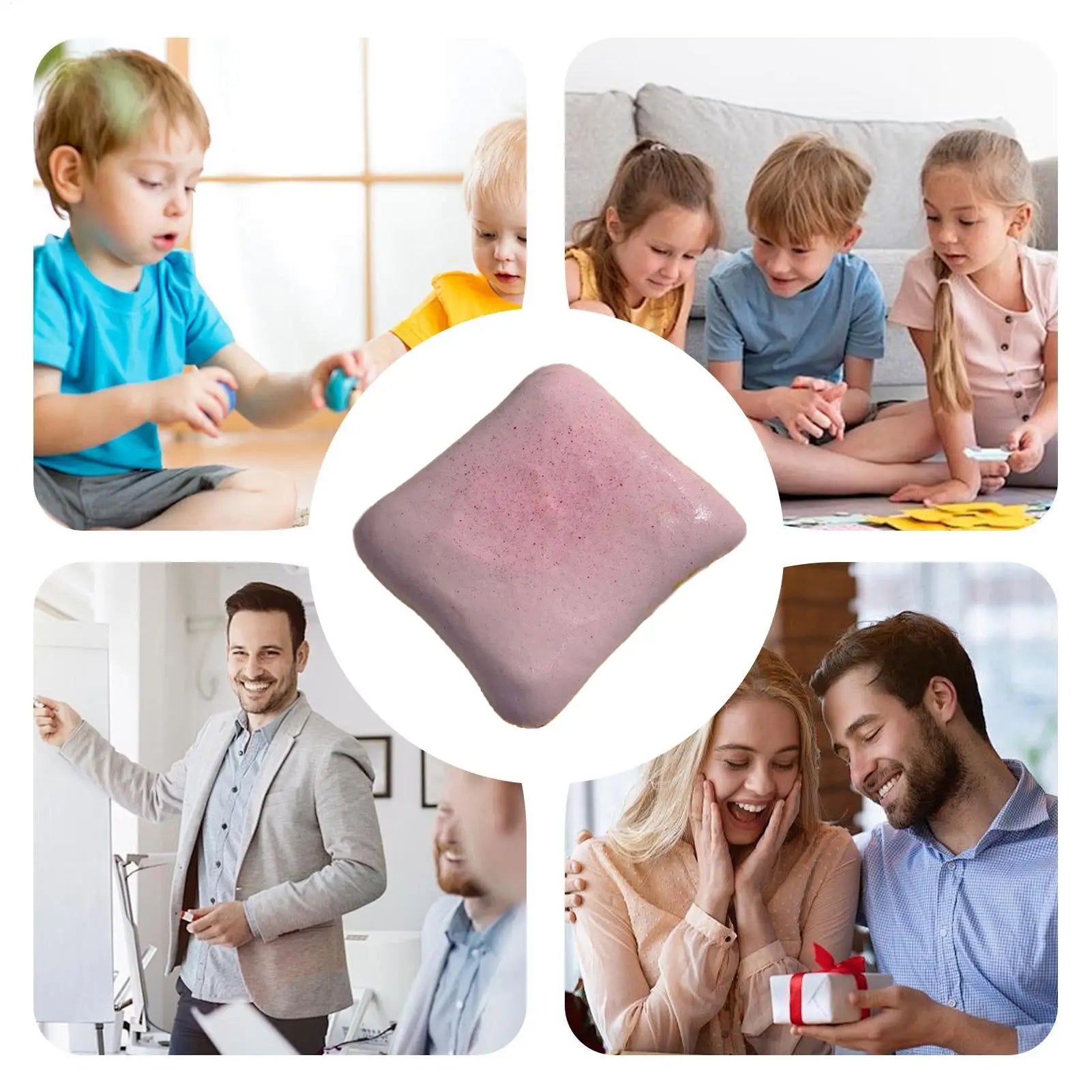 Toast Bread Squishy Toy | Slow Rising Silicone Squeeze Stress Relief Toy for Kids & Adults