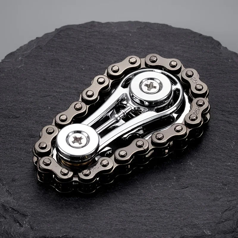 Sprocket Flywheel Fidget Spinner