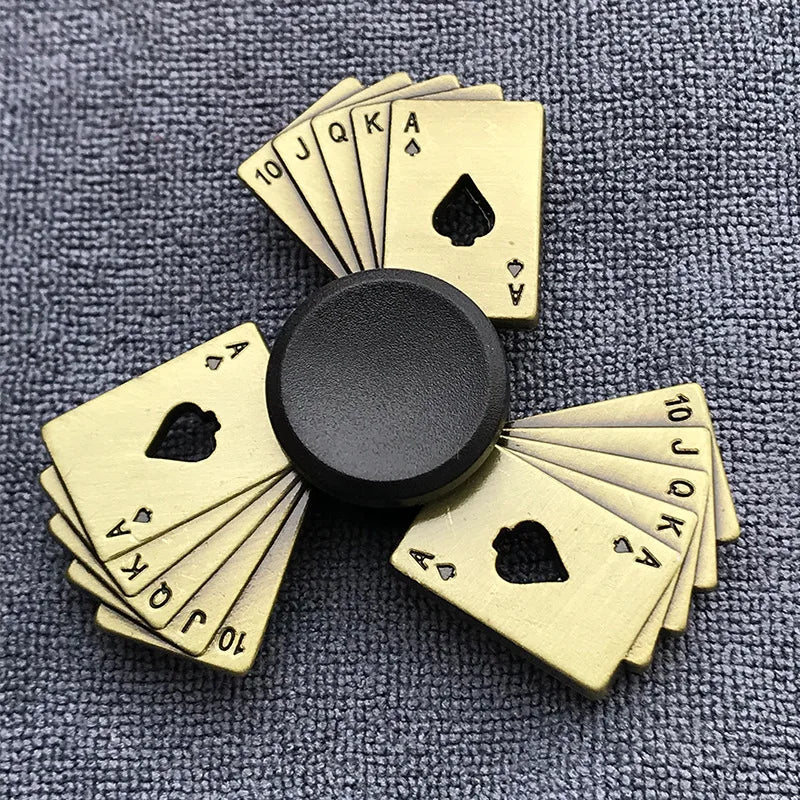 Metal Alloy Fidget Spinner | R188 Silent Bearing Hand Spinner for Stress Relief