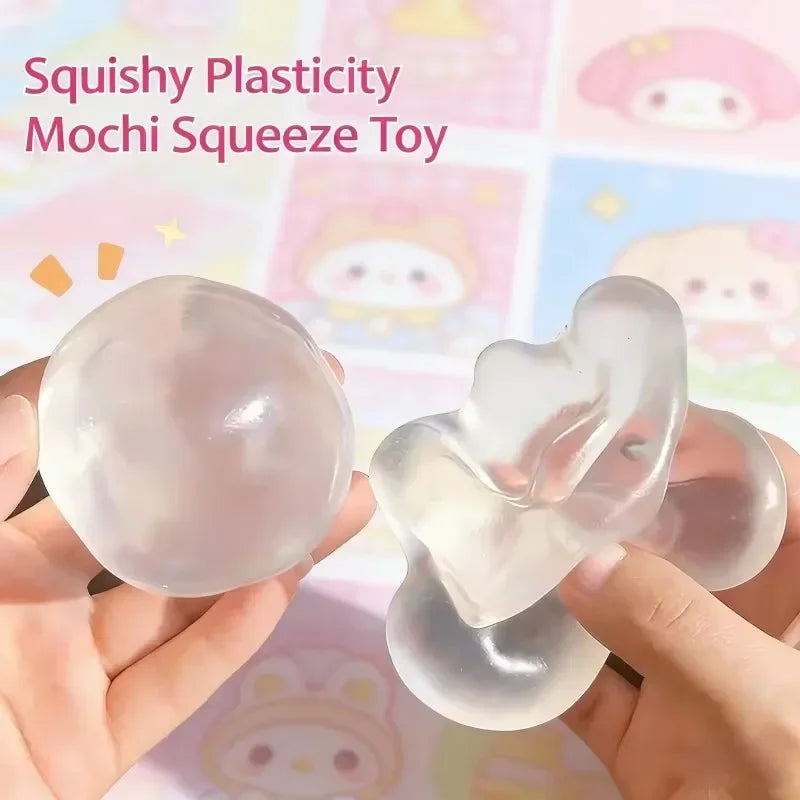 Coconut Oil Mochi Squishy Stress Ball
