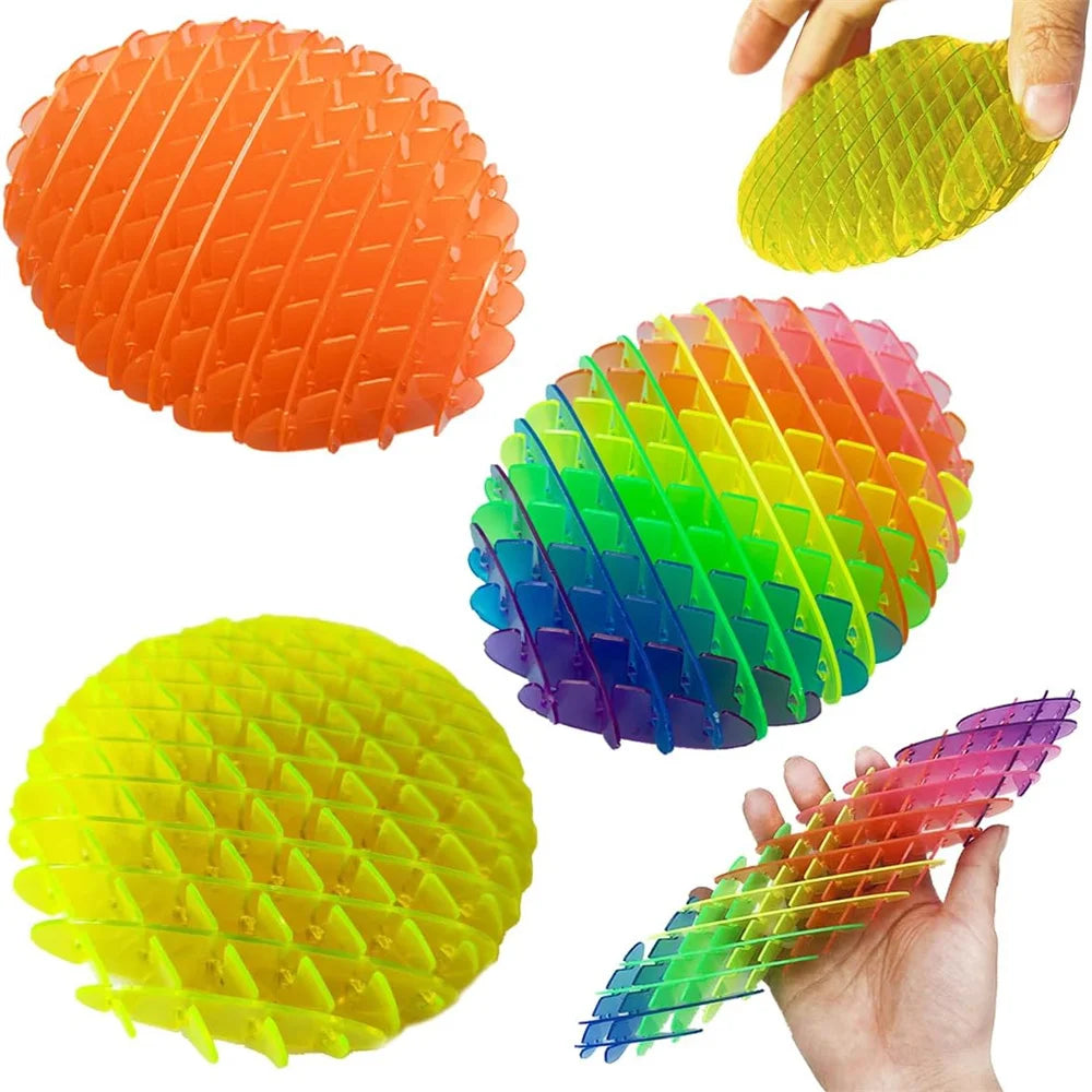 Fidget Worm Slug Toy | Stretchy Sensory Stress Relief Toy for Kids & Adults