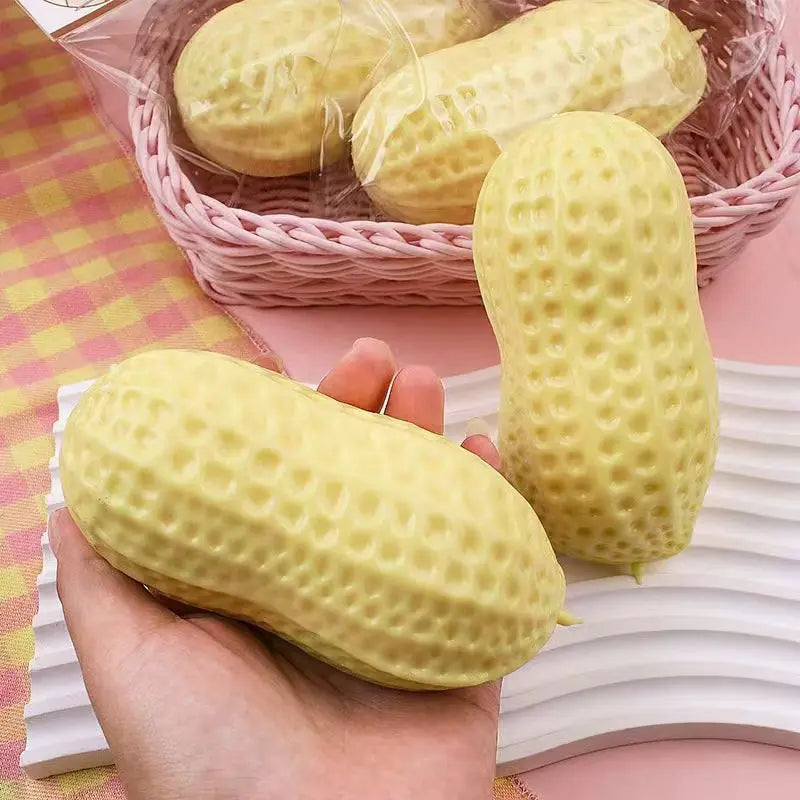 Peanut Squishy Stress Relief Fidget Toy