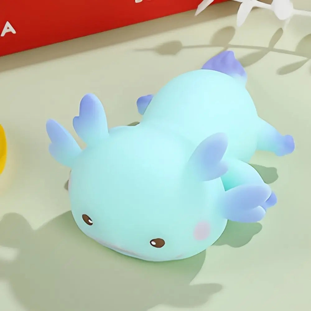 Axolotl Squishy Squeeze Toy | Slow Rising Stretch Fidget Doll for Stress Relief