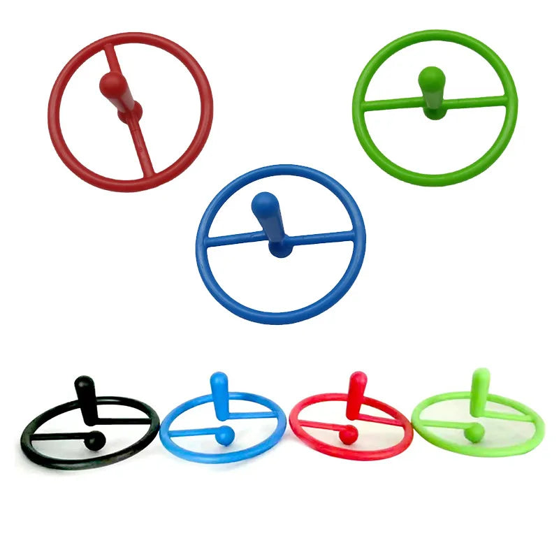 2-Pack Fingertip Gyro Fidget Spinner – ABS Spinning Top Stress Relief Toy