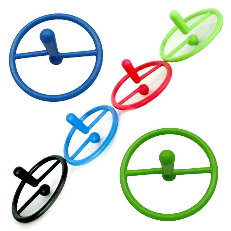 2-Pack Fingertip Gyro Fidget Spinner – ABS Spinning Top Stress Relief Toy
