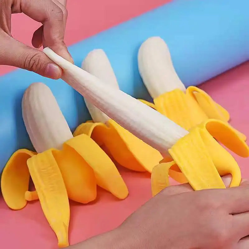 Banana Squishy Stress Ball Fidget Toy