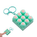 Cat Paw Keycap Fidget Keychain Clicker